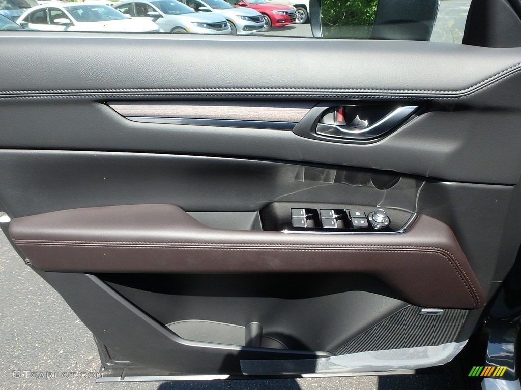 2019 Mazda CX-5 Signature AWD Caturra Brown Door Panel Photo #133280083