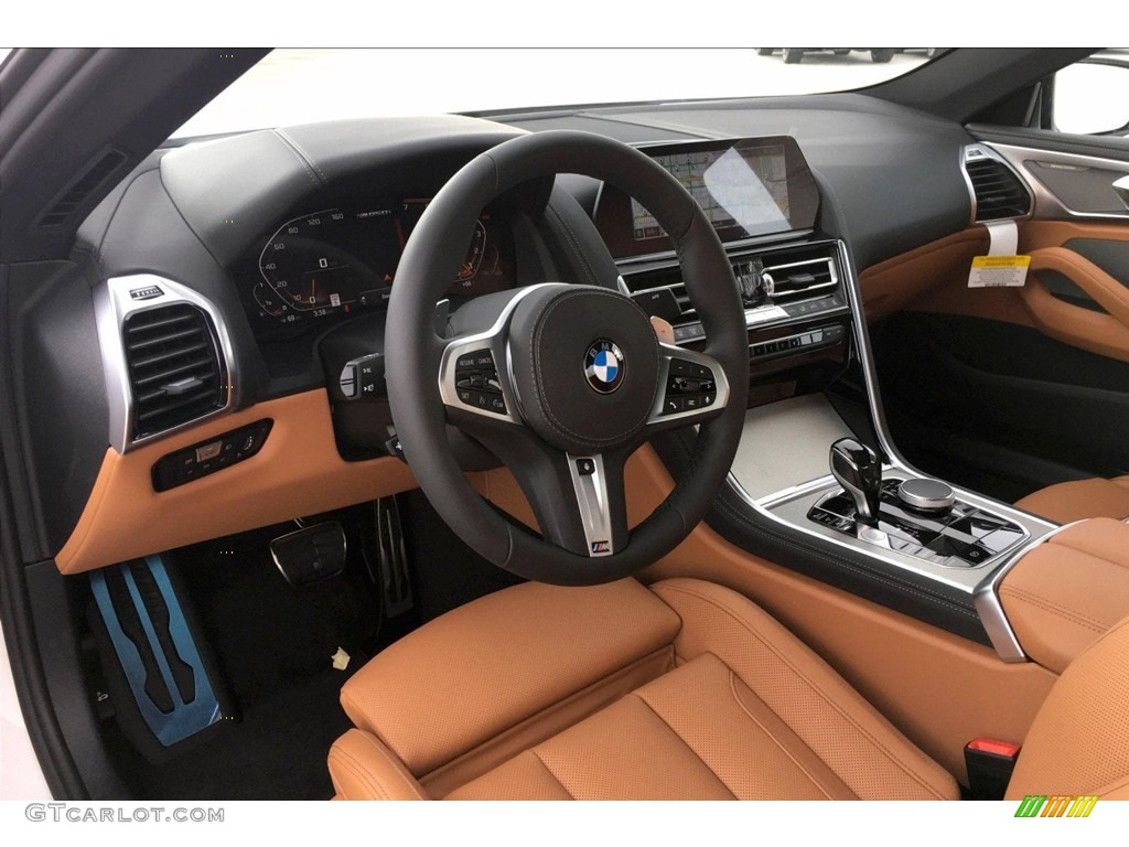 Cognac Interior 2019 BMW 8 Series 850i xDrive Coupe Photo #133280636
