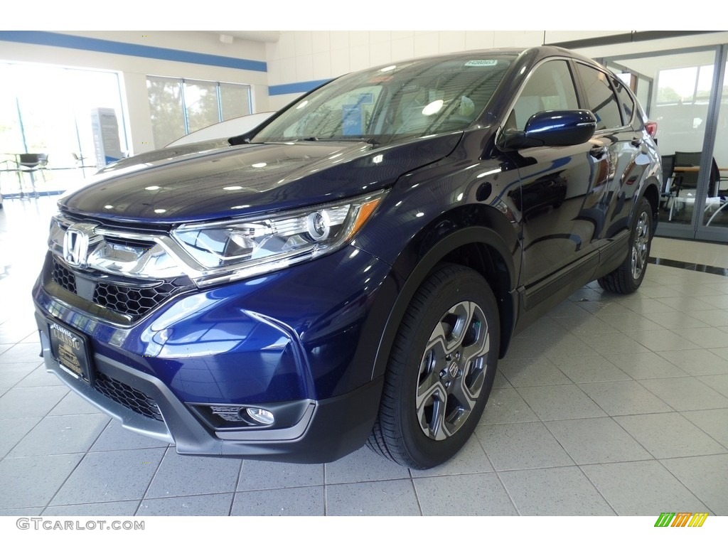 2019 Obsidian Blue Pearl Honda CRV EX AWD 133269393 Photo 11