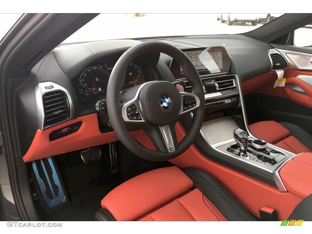 Fiona Red/Black Interior 2019 BMW 8 Series 850i xDrive Coupe Photo #133281268