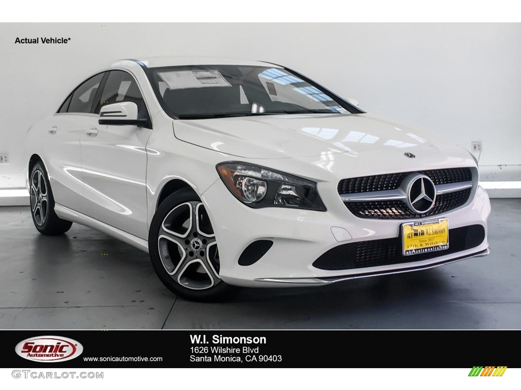 Polar White Mercedes-Benz CLA