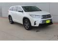 2018 Blizzard White Pearl Toyota Highlander LE  photo #2