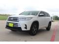 2018 Blizzard White Pearl Toyota Highlander LE  photo #4