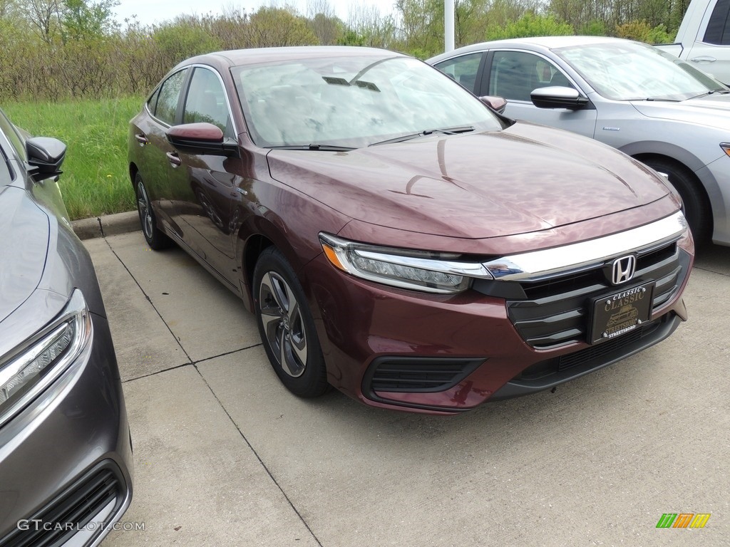 2019 Insight LX - Crimson Pearl / Ivory photo #3