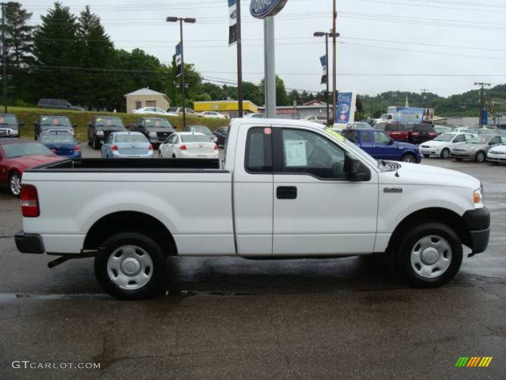 2006 F150 XL Regular Cab - Oxford White / Medium Flint photo #5