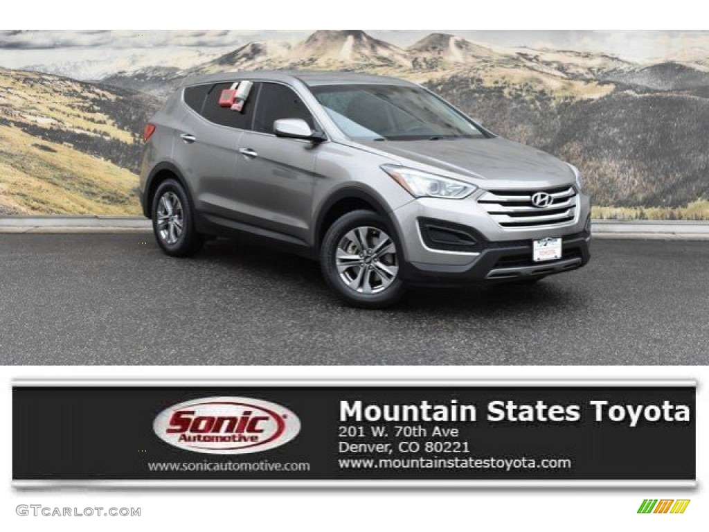 2015 Santa Fe Sport 2.4 AWD - Mineral Gray / Gray photo #1