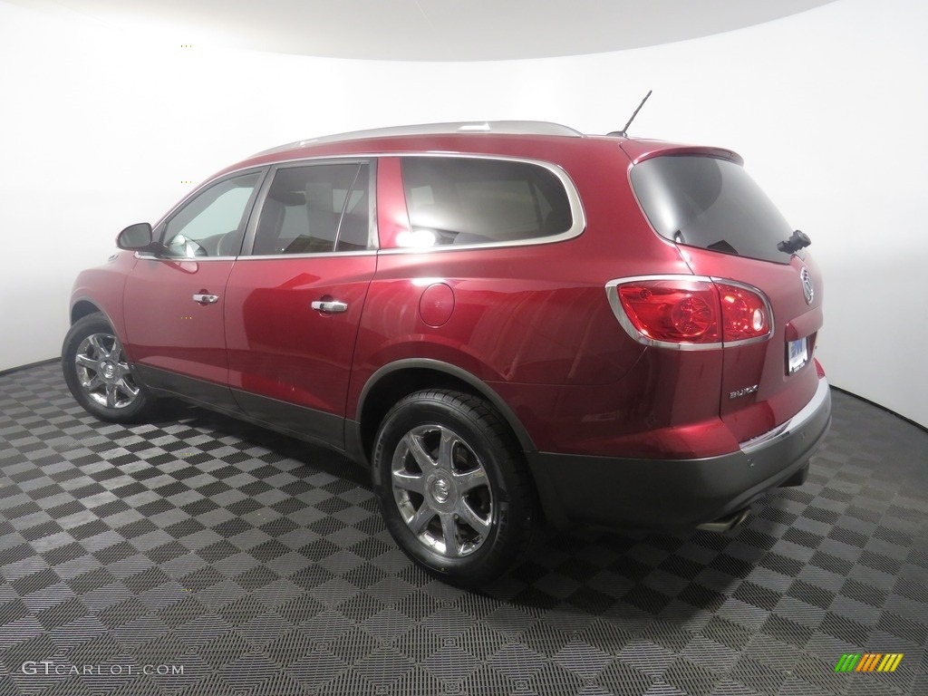 2010 Enclave CXL - Red Jewel Tintcoat / Titanium/Dark Titanium photo #11