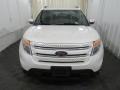 2014 White Platinum Ford Explorer Limited 4WD  photo #6
