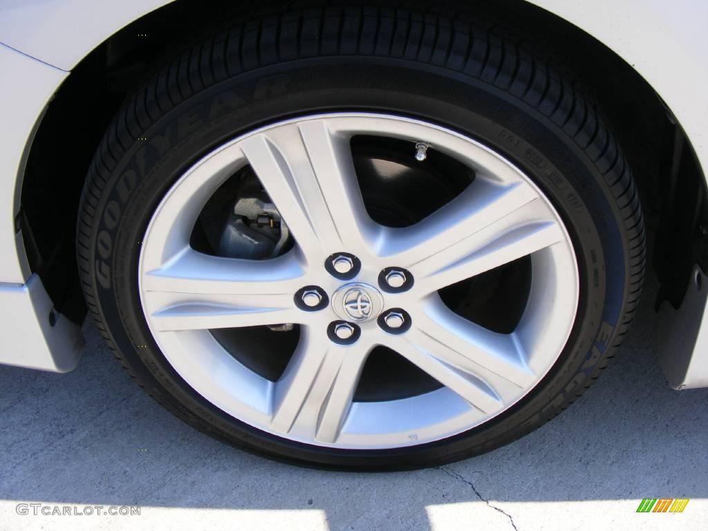 2009 Corolla XRS - Classic Silver Metallic / Dark Charcoal photo #13