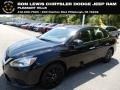 Super Black 2017 Nissan Sentra SV
