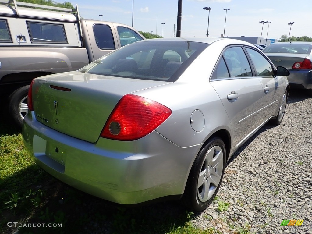 2008 G6 Sedan - Liquid Silver Metallic / Ebony Black photo #3