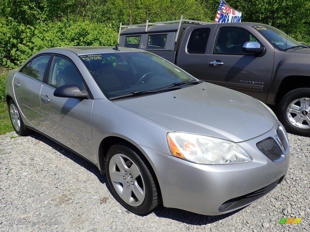 2008 G6 Sedan - Liquid Silver Metallic / Ebony Black photo #4