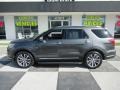 2018 Magnetic Metallic Ford Explorer Platinum 4WD  photo #1