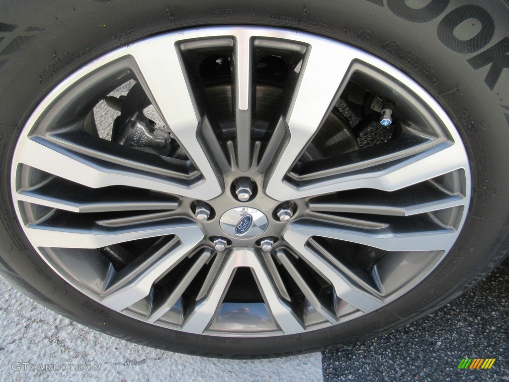 2018 Explorer Platinum 4WD - Magnetic Metallic / Ebony Black photo #7