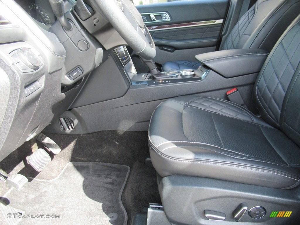 2018 Explorer Platinum 4WD - Magnetic Metallic / Ebony Black photo #9