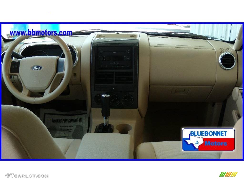 2006 Explorer XLT - Redfire Metallic / Camel photo #6