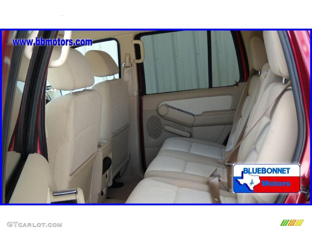2006 Explorer XLT - Redfire Metallic / Camel photo #11