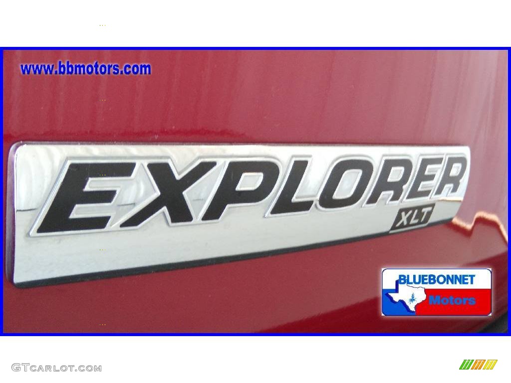 2006 Explorer XLT - Redfire Metallic / Camel photo #17