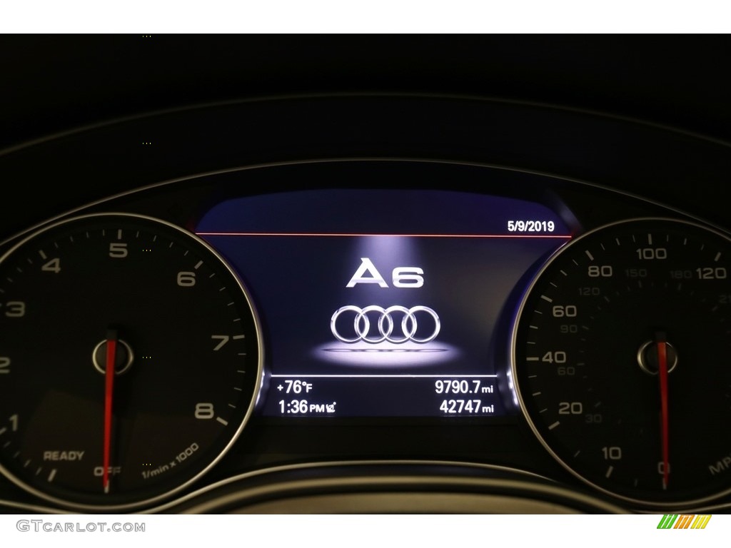 2016 A6 2.0 TFSI Premium Plus quattro - Glacier White Metallic / Nougat Brown photo #7