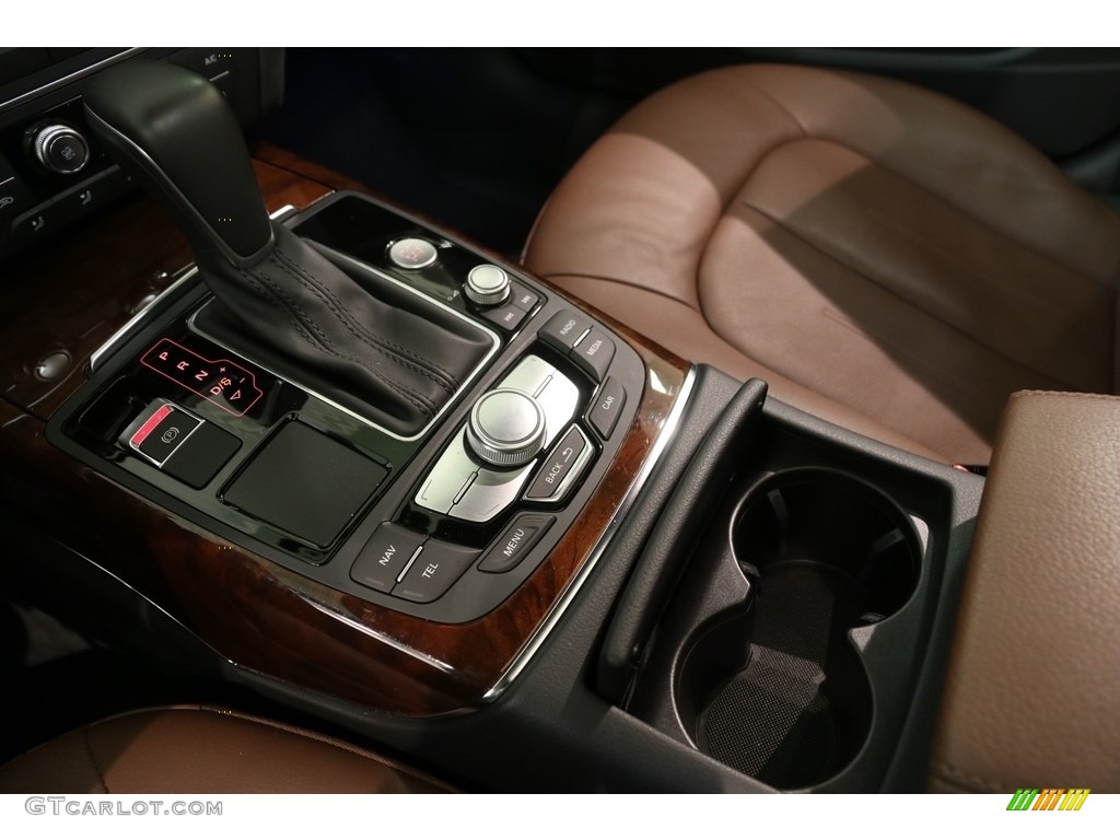 2016 A6 2.0 TFSI Premium Plus quattro - Glacier White Metallic / Nougat Brown photo #19