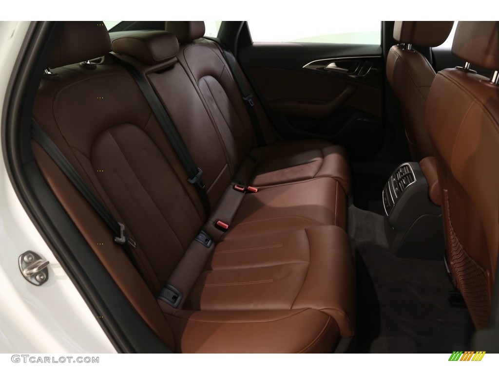 2016 A6 2.0 TFSI Premium Plus quattro - Glacier White Metallic / Nougat Brown photo #21