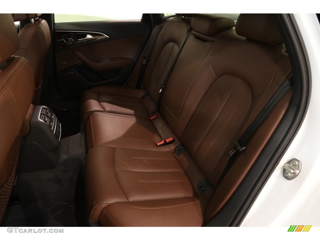 2016 A6 2.0 TFSI Premium Plus quattro - Glacier White Metallic / Nougat Brown photo #22