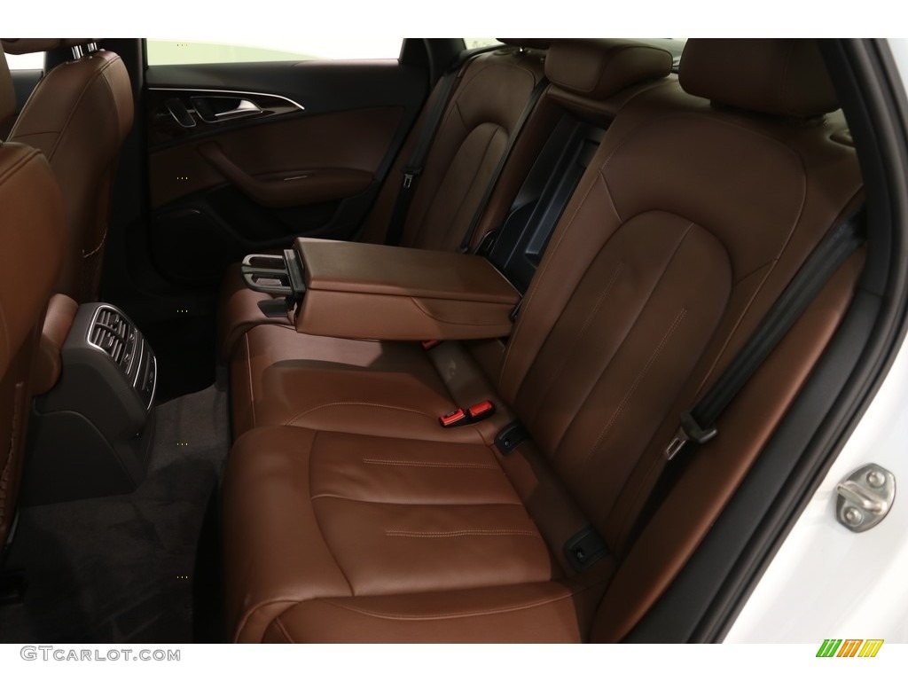 2016 A6 2.0 TFSI Premium Plus quattro - Glacier White Metallic / Nougat Brown photo #23