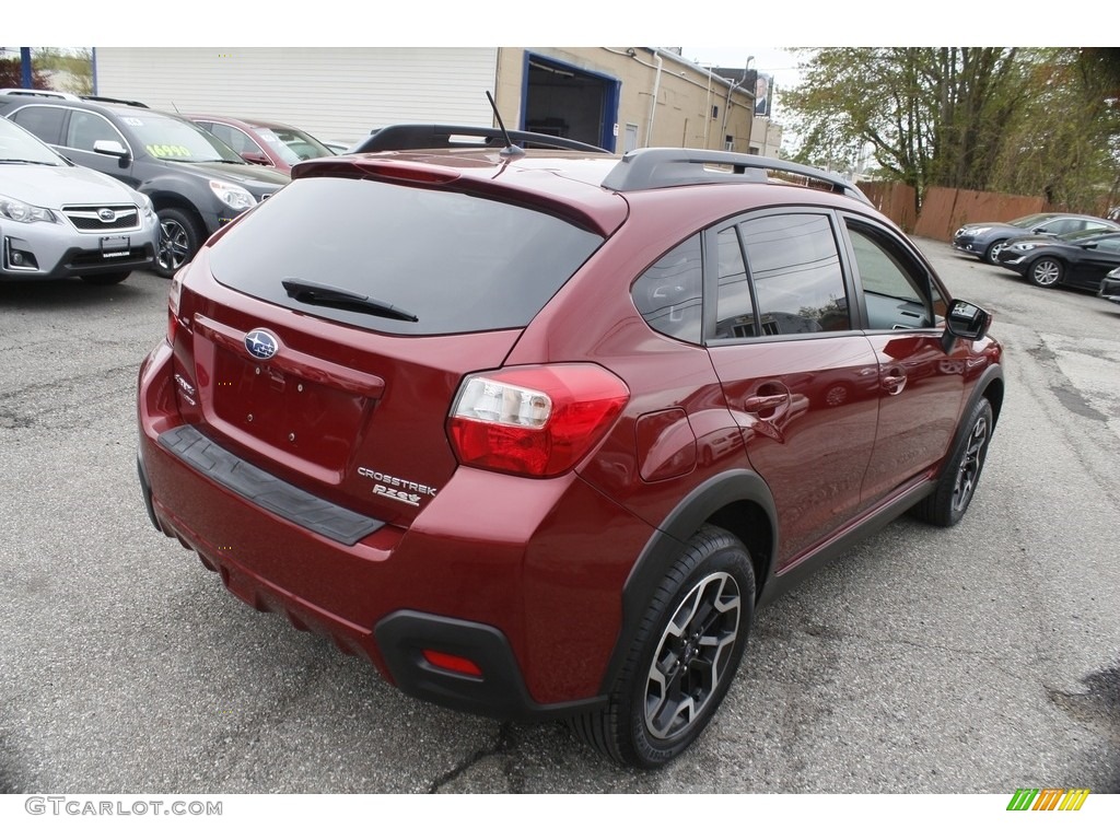 2017 Crosstrek 2.0i Premium - Venetian Red Pearl / Ivory photo #5