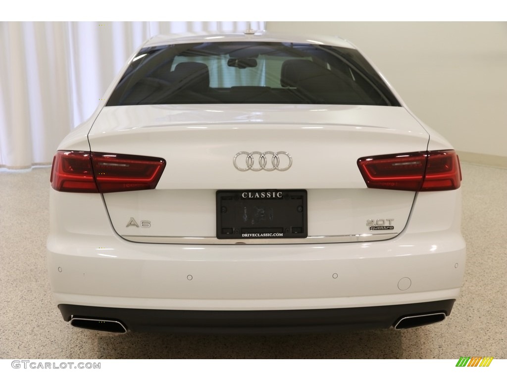 2016 A6 2.0 TFSI Premium Plus quattro - Glacier White Metallic / Nougat Brown photo #26