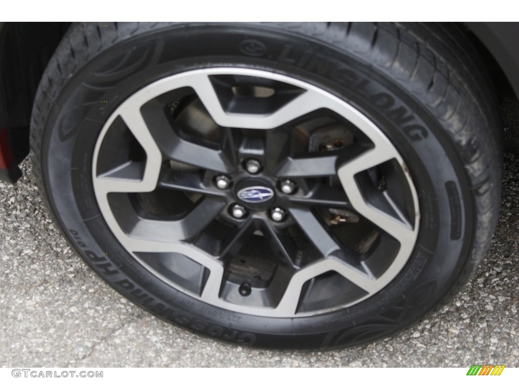 2017 Crosstrek 2.0i Premium - Venetian Red Pearl / Ivory photo #23