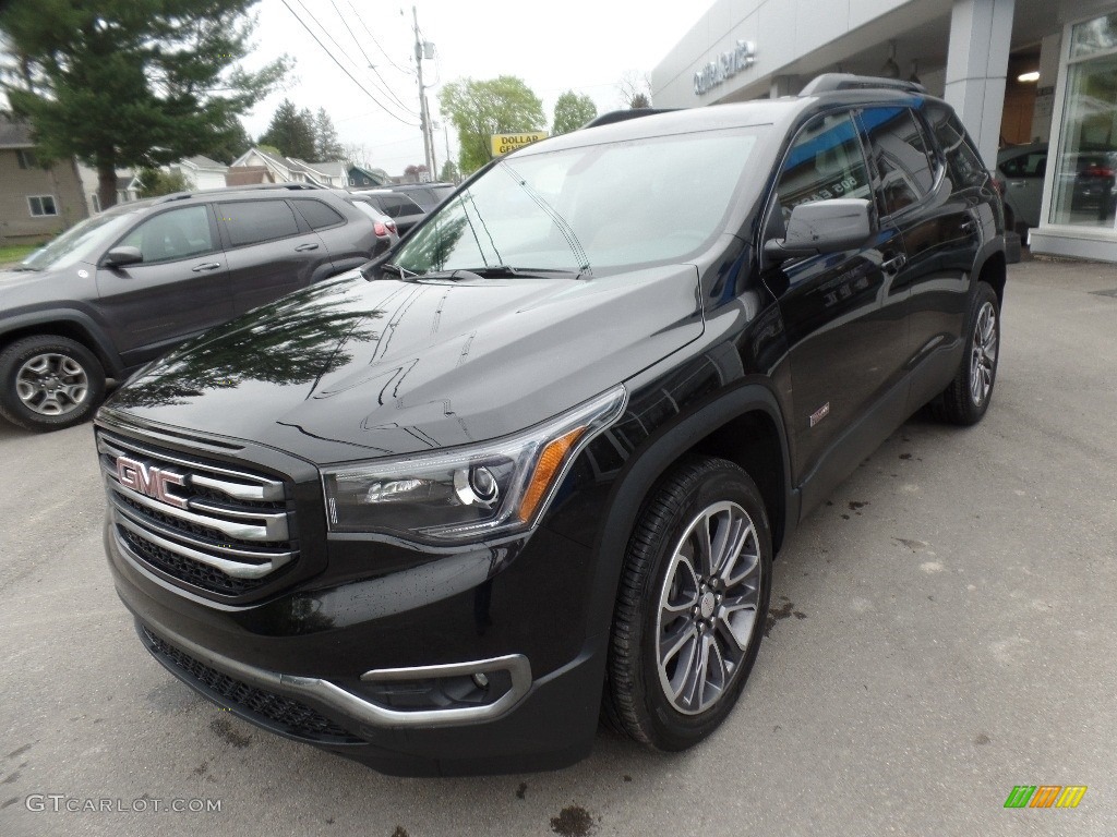 Ebony Twilight Metallic 2019 GMC Acadia SLT AWD Exterior Photo #133295760