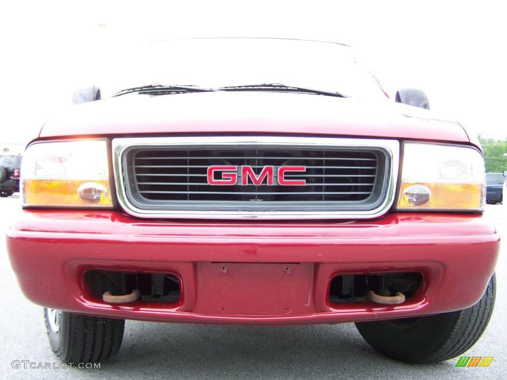 1998 Jimmy SL 4x4 - Cherry Red Metallic / Graphite photo #3