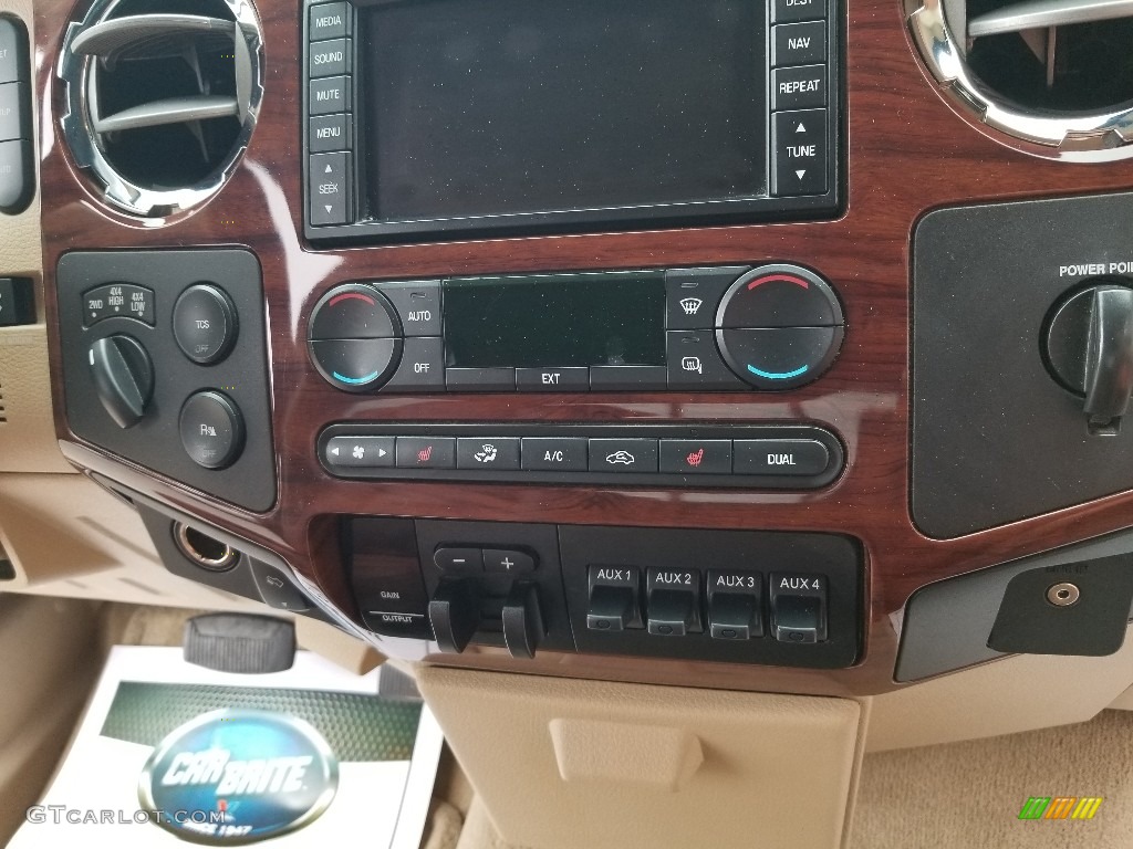 2008 F350 Super Duty Lariat Crew Cab 4x4 Dually - Dark Copper Metallic / Chaparral Brown photo #24