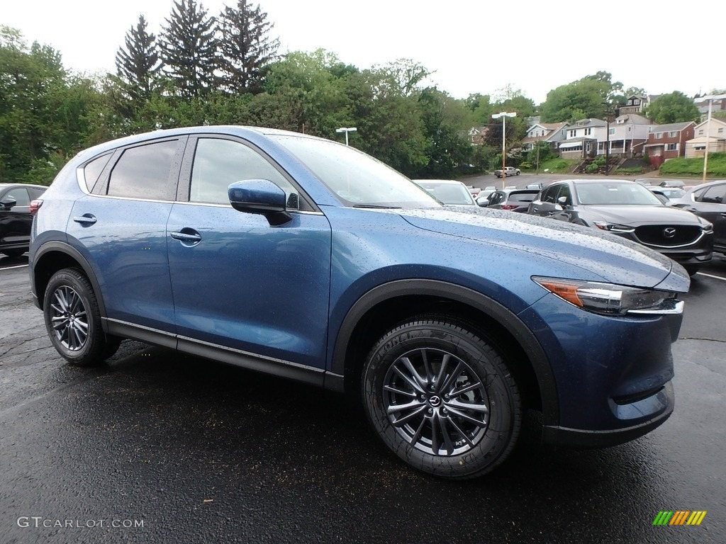 2019 CX-5 Touring AWD - Eternal Blue Mica / Black photo #1