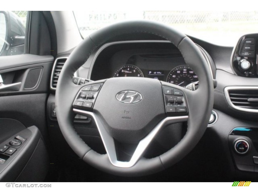 2019 Tucson Limited - Magnetic Force Metallic / Black photo #21