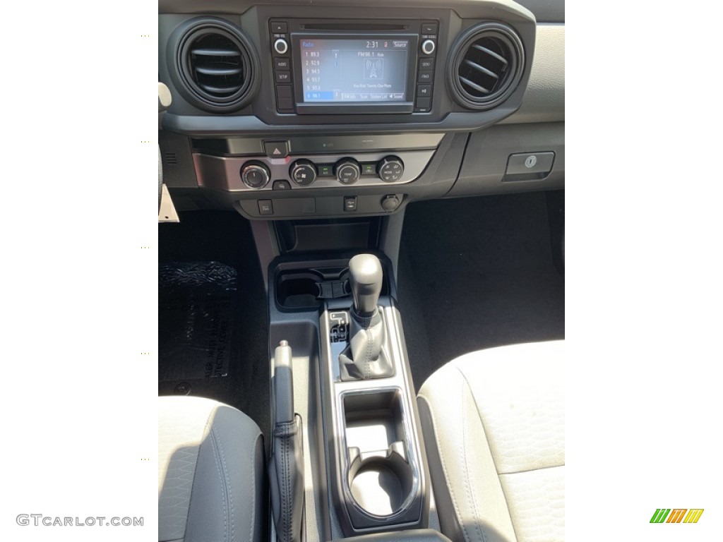 2019 Tacoma SR Access Cab 4x4 - Super White / Cement Gray photo #33