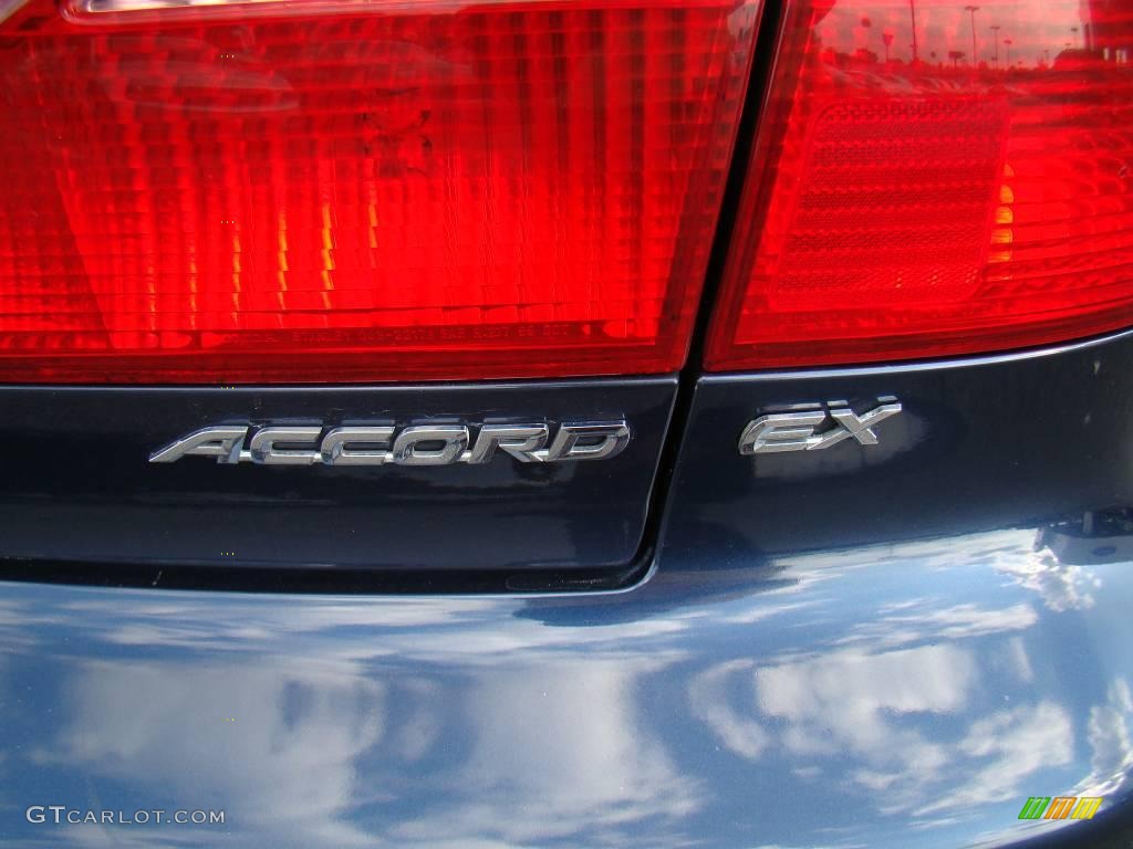 2000 Accord EX Sedan - Deep Velvet Blue Pearl / Charcoal photo #15