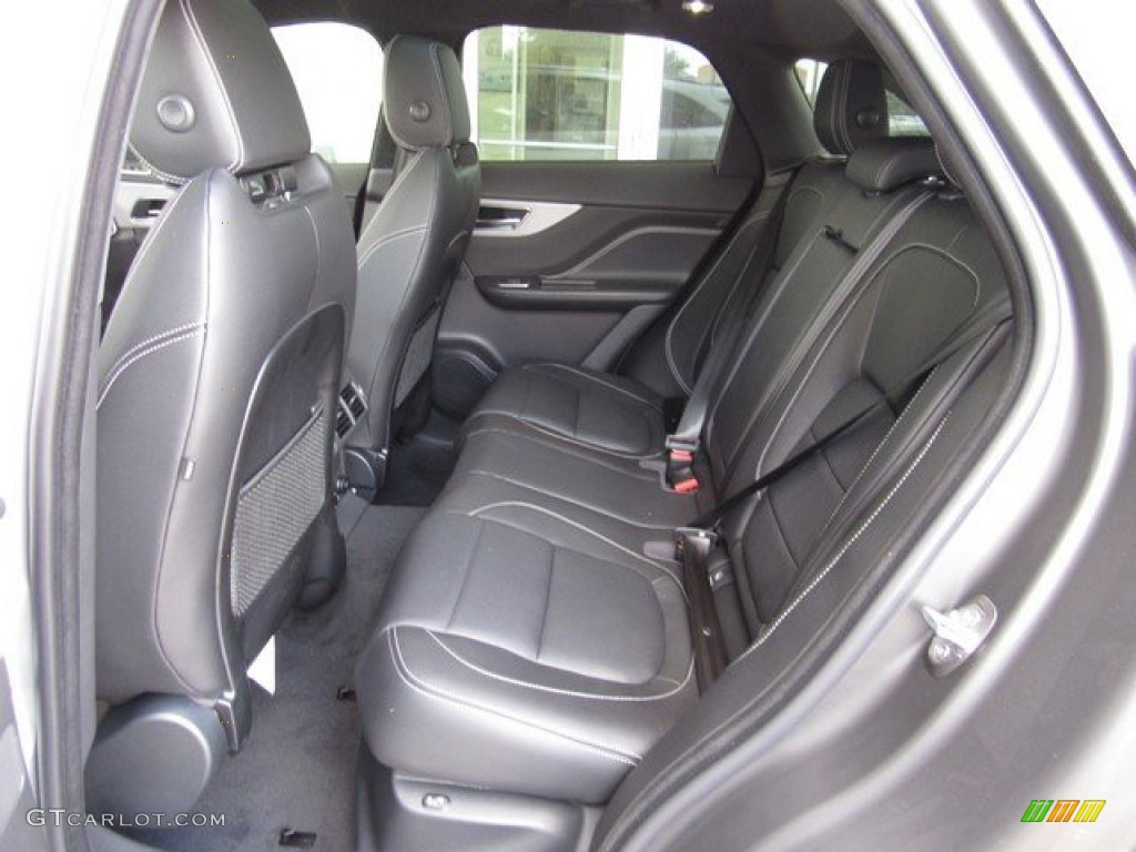 2019 Jaguar F-PACE R-Sport AWD Rear Seat Photo #133302231