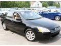 2003 Nighthawk Black Pearl Honda Accord EX V6 Sedan  photo #3