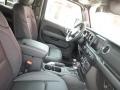 Black 2020 Jeep Gladiator Overland 4x4 Interior Color