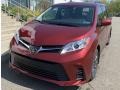 2020 Salsa Red Pearl Toyota Sienna LE AWD  photo #1