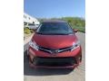 2020 Salsa Red Pearl Toyota Sienna LE AWD  photo #2