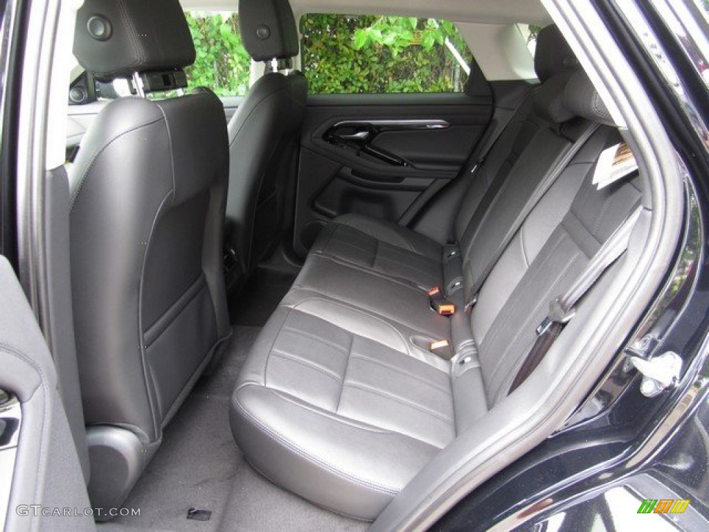 Ebony Interior 2020 Land Rover Range Rover Evoque S Photo #133304742