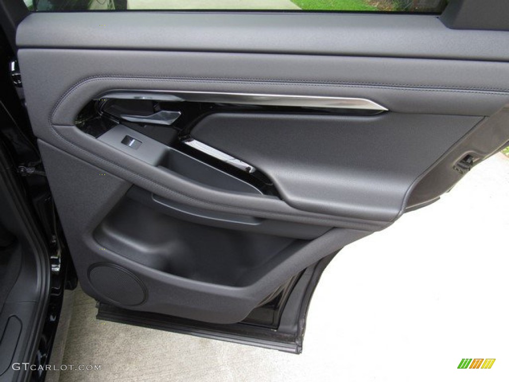 2020 Land Rover Range Rover Evoque S Ebony Door Panel Photo #133304844