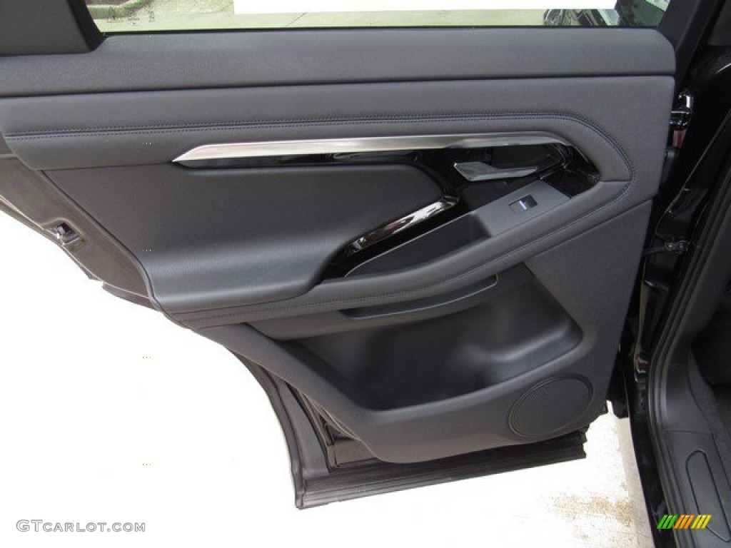 2020 Land Rover Range Rover Evoque S Ebony Door Panel Photo #133304865