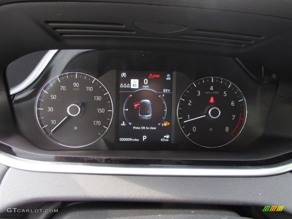2020 Land Rover Range Rover Evoque S Gauges Photo #133304954