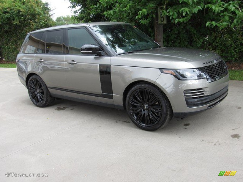 Silicon Silver Metallic 2019 Land Rover Range Rover Supercharged Exterior Photo #133306176