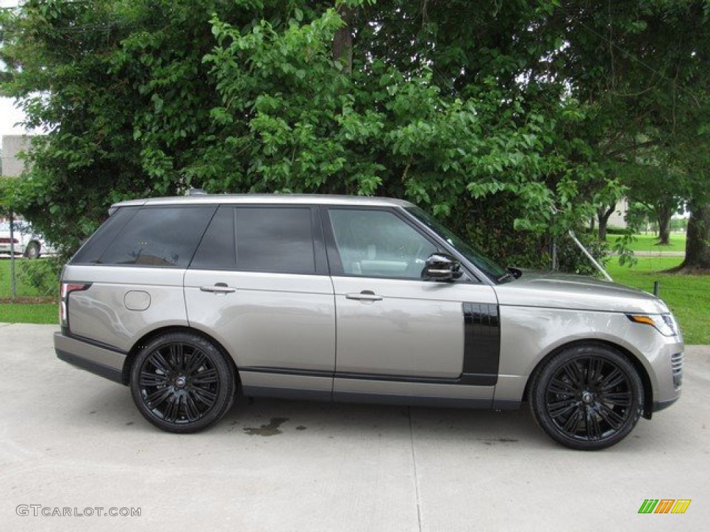 Silicon Silver Metallic 2019 Land Rover Range Rover Supercharged Exterior Photo #133306203