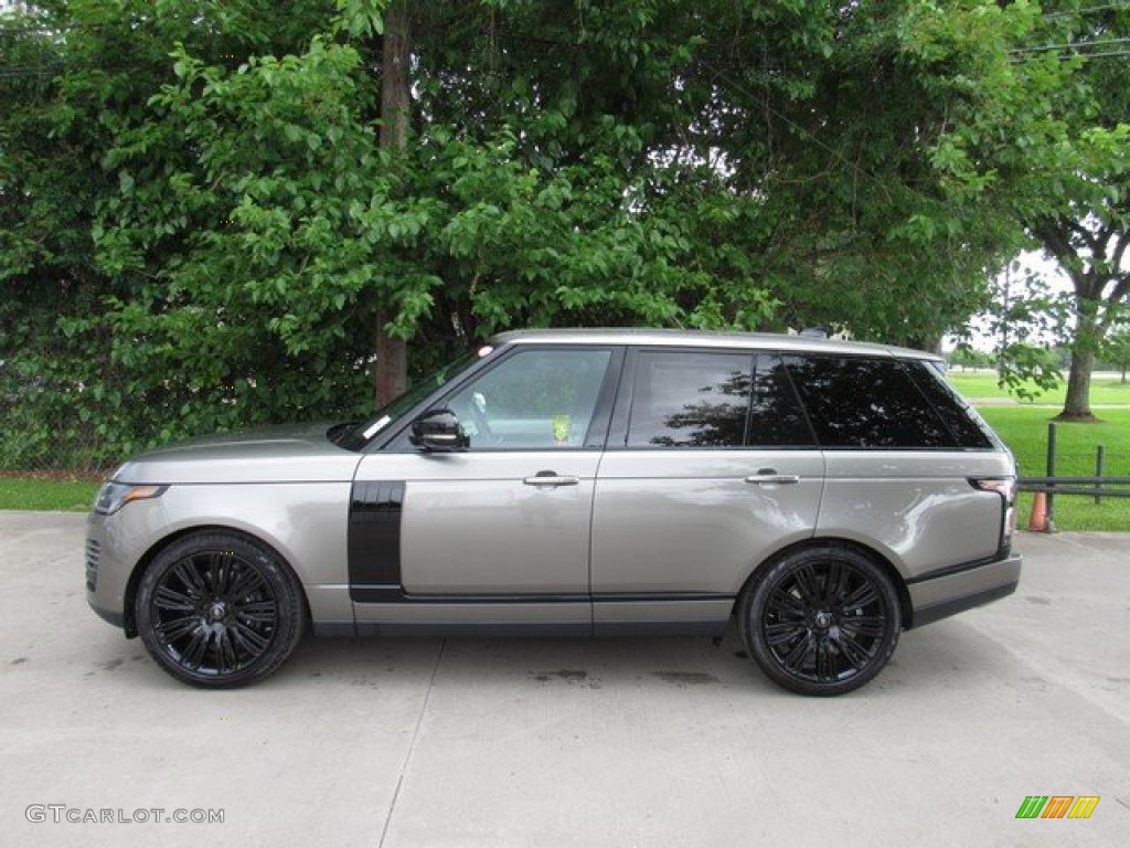 Silicon Silver Metallic 2019 Land Rover Range Rover Supercharged Exterior Photo #133306275