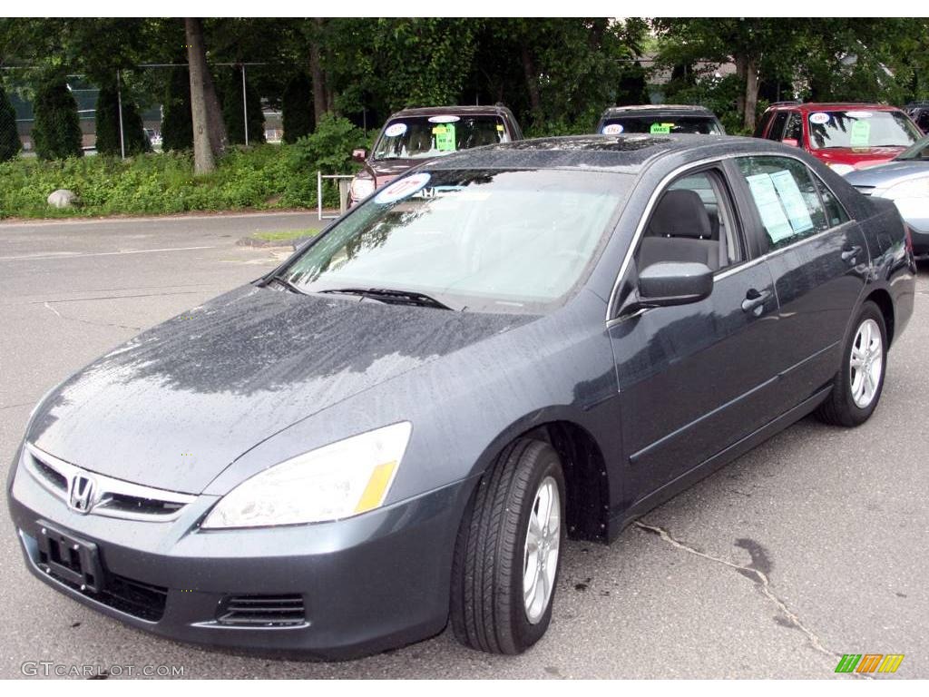 2007 Accord EX Sedan - Graphite Pearl / Gray photo #1